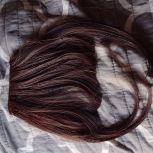 NWOT clip in bangs